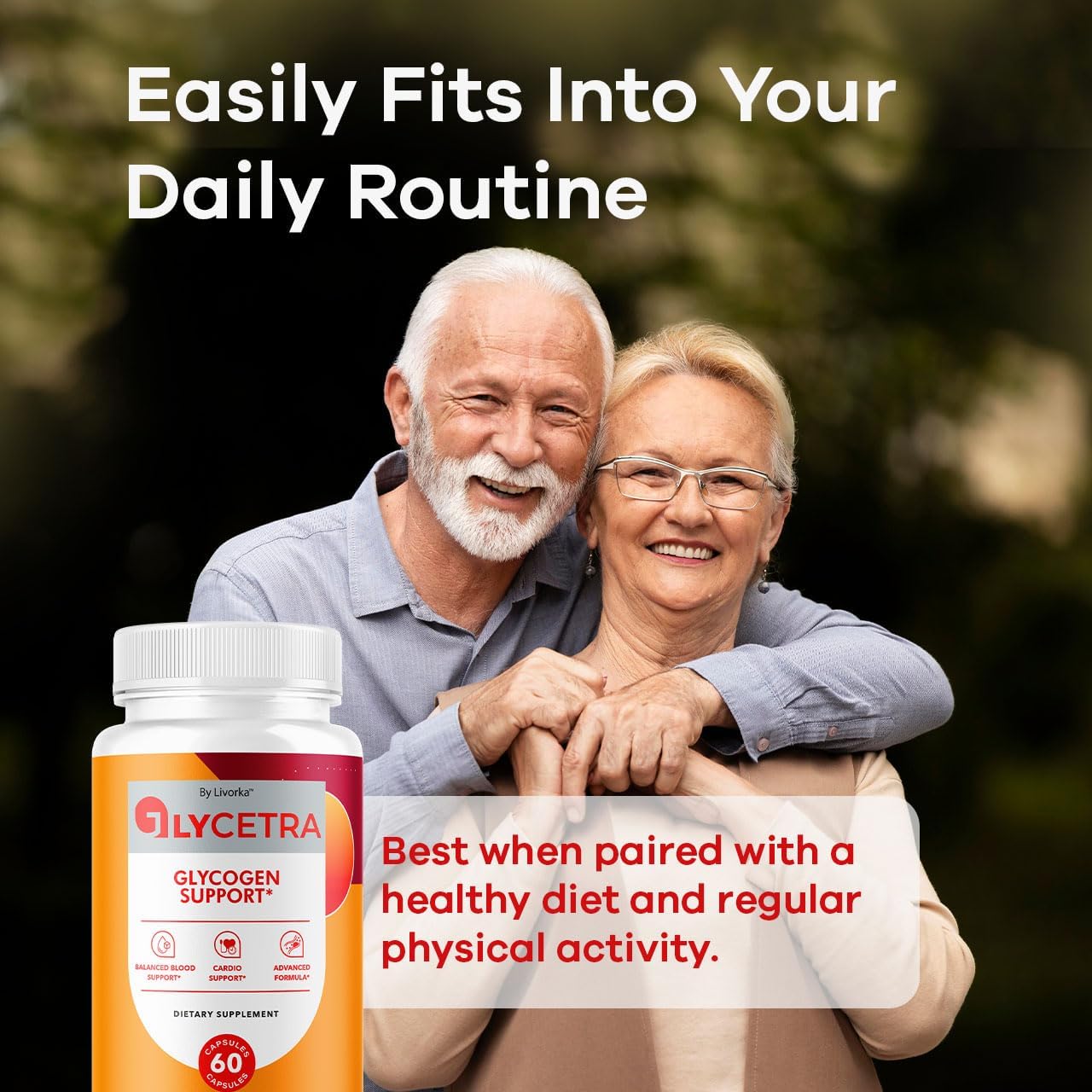 Glycetra Capsules - Official Advanced Glycogen Support Formula Vitamin Supplement Pills - Maximum Strength, Natural Glycetra for Overall Health & Wellness, 60 Capsules for 1 Month - Image 6