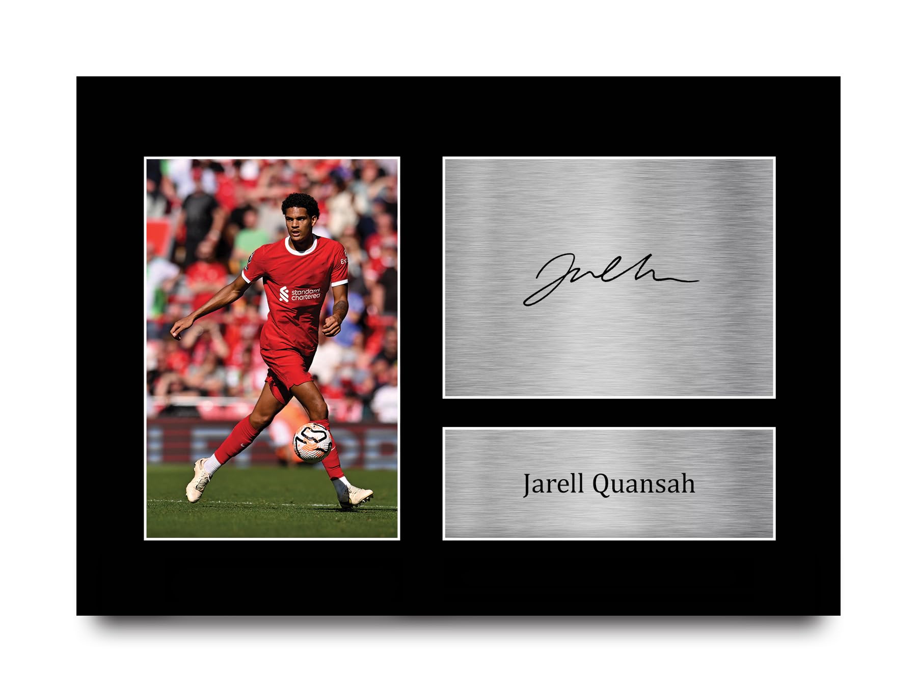 HWC Trading A4 Jarell Quansah Gifts Printed Signed Autograph Picture for Football Fans and Supporters - A4
