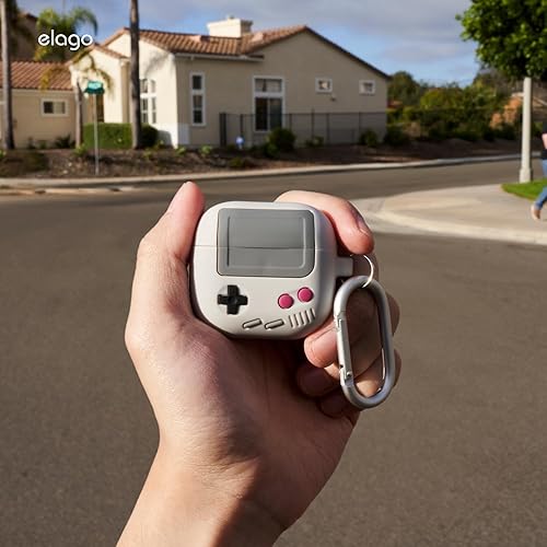 Miniatura 9 de elago AW5 - Funda compatible con AirPods 4 (2024), compatible con AirPods de 4ª generación, funda clásica retro con diseño de consola de juegos