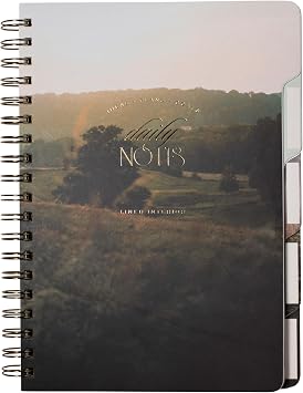 Fringe Studio Large Tab Notebook,"Naturalist Notes", Flexible Paperback Cover, 5 Subject/Die-Cut Dividers, 7.25" X 10", 180 Lined Pages, Multicolor 343PA003FSC
