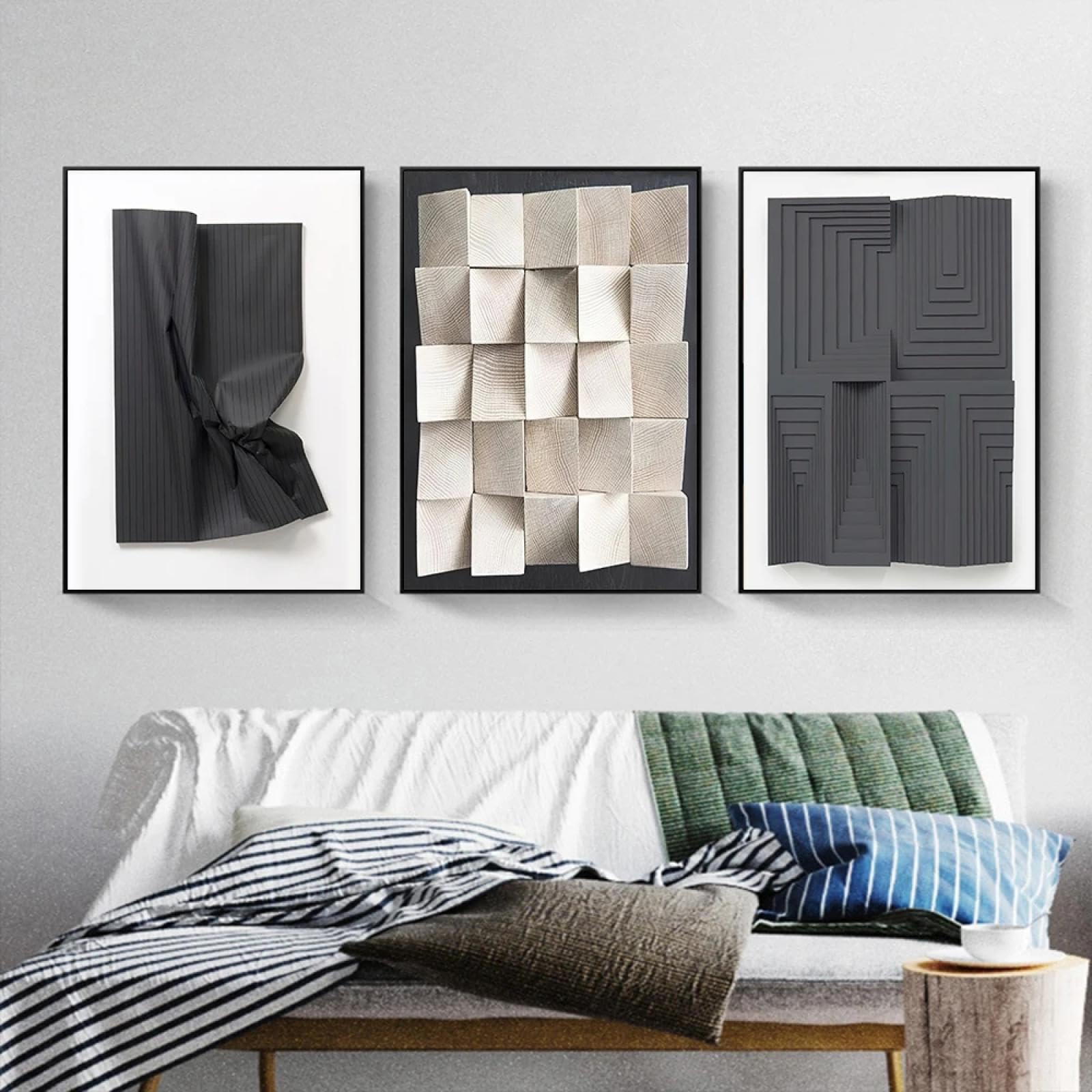 Impression sur toile 3D stéréoscopique XINBAO décoration murale 40x60 - 6