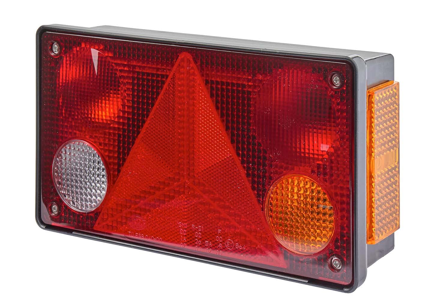 HELLA 2VP 340 400-121 Rearlight - Bulb - mounting/Bolted - Lens Colour: Multi-coloured - Plug: Blade Terminal - right - Quantity: 1