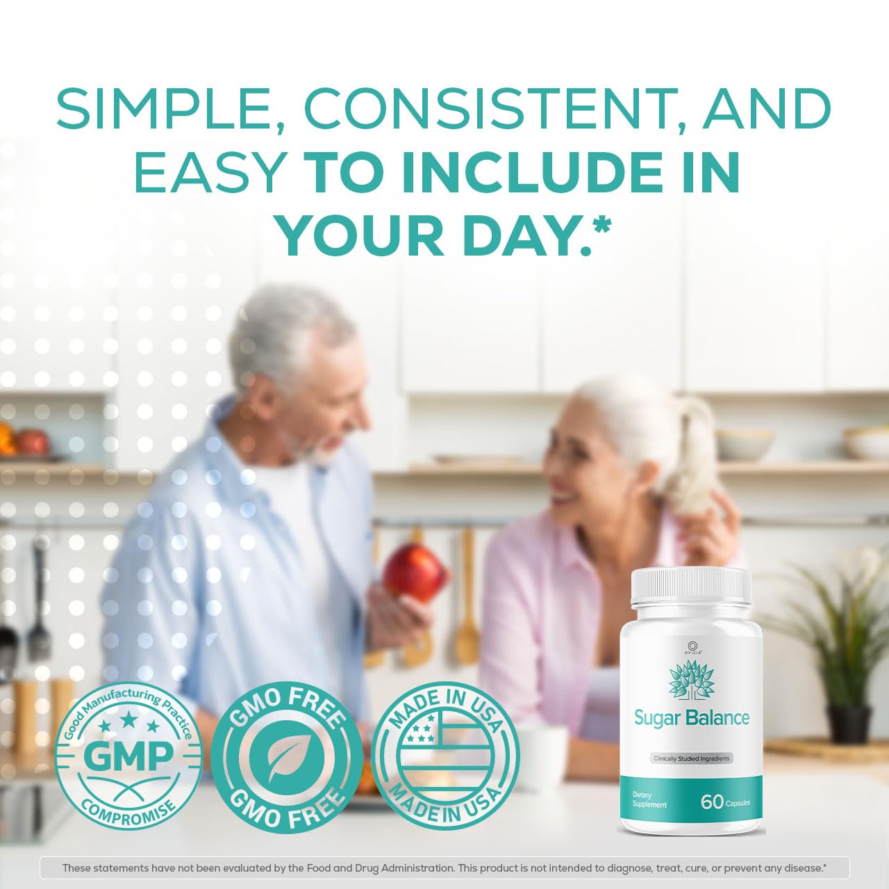 SugarBalance Capsules - Official SugarBalance Pills Advanced Premium Formula Support Maximum Strength, All Natural Ingredients Vitamin for Overall Health & Wellness, 60 Capsules for 1 Month — Amazon image 5