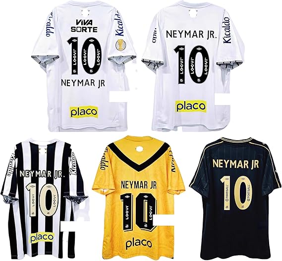 24−25 サントス 10 番 ネイマー ネイマール10番 サントスFC 24/25 ホームユニフォーム SANTOS FC