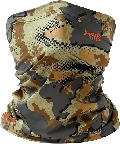 Miniatura 17 de BASSDASH Protección solar UPF 50+ UV Polaina para el cuello, máscara de pesca, caza, kayak, senderismo, ciclismo, esquí, deportes