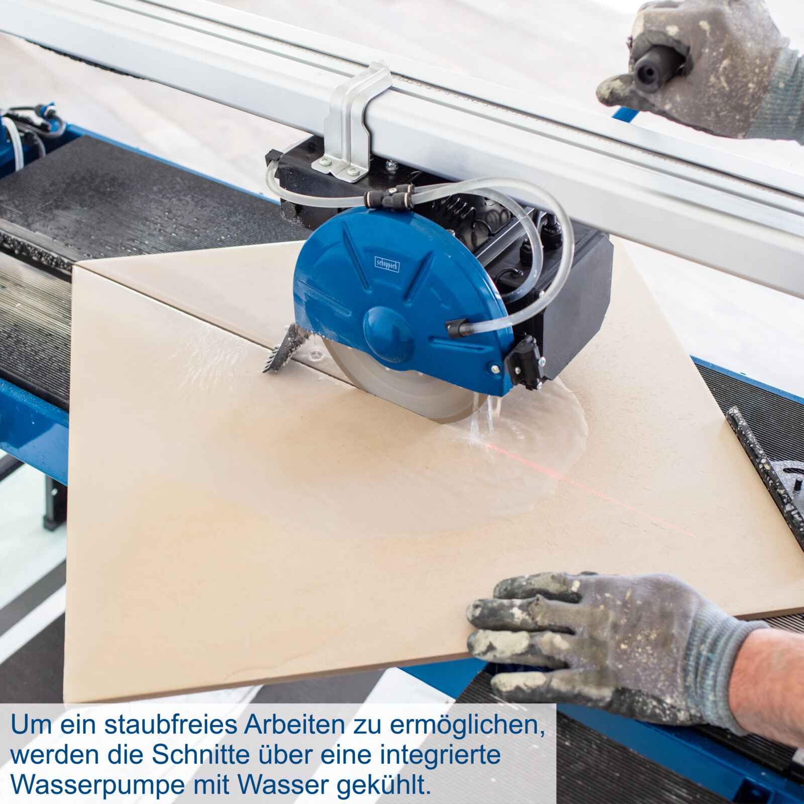 Scheppach Fliesenschneider FS3600 Tauchfunktion 920mm 36mm 900W 200mm