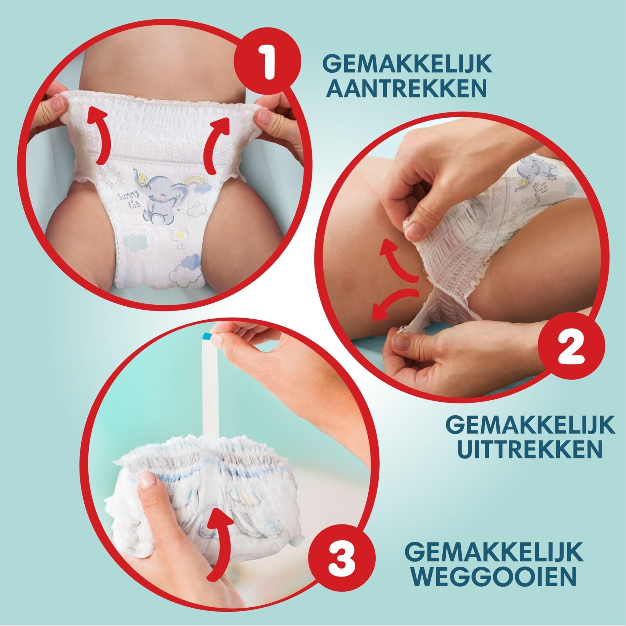 Pampers - Premium Protection Pants - Größe 4 - Mega Pack - 93 Stück - 9/15 KG