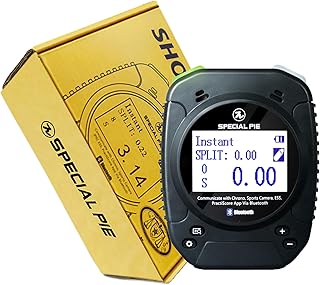 Shot Timer for Shooting Competition - Shooting Timer with Bluetooth, Multifunctional Shot Timer for Firearms with Loud Beeper, Ideal for Shooters, RO, Training and Competition