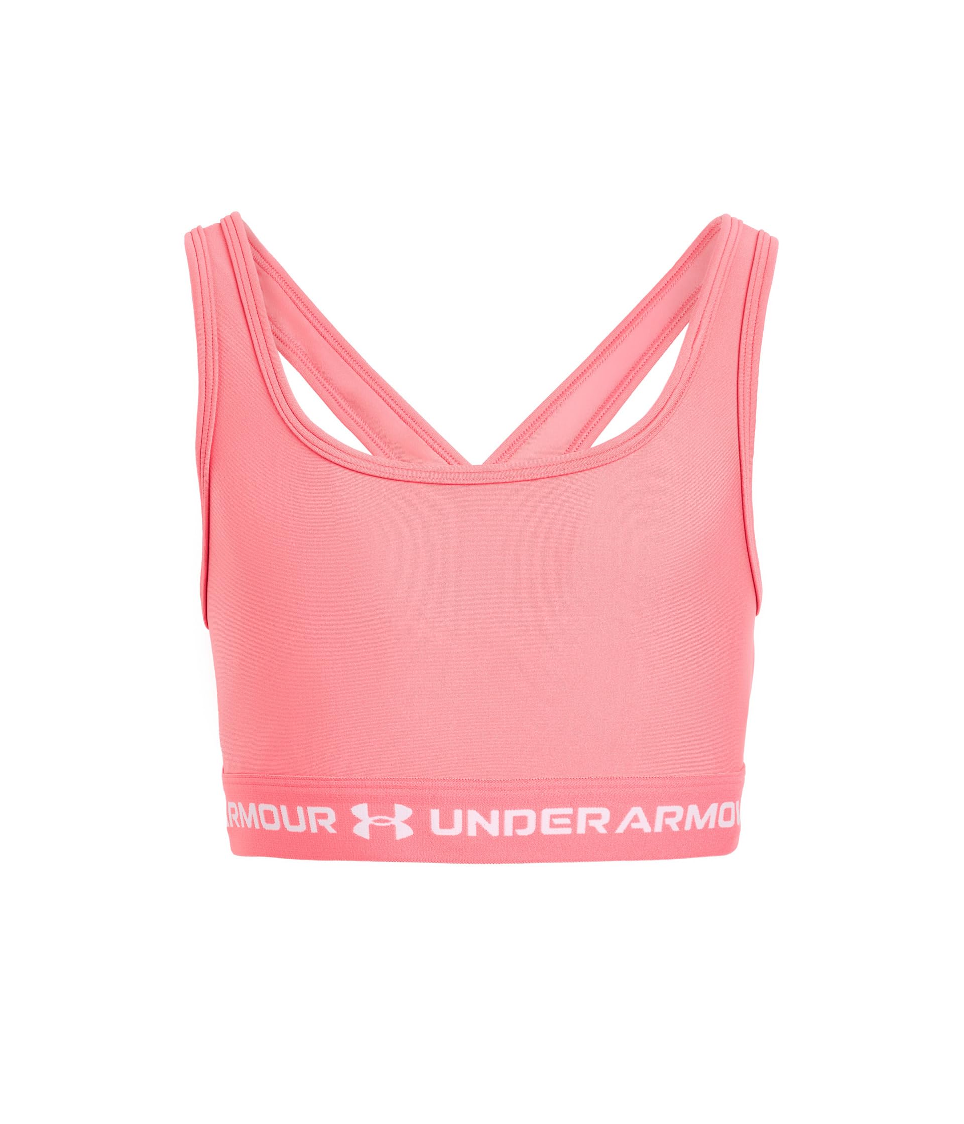 Under Armour Kids Cross-Back Mid-Impact Sports Bra (Big Kid)