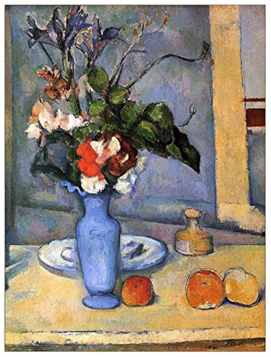 Panneau décoratif bois Cezanne Paul pour remplacer un mur vide par un tableau élégant