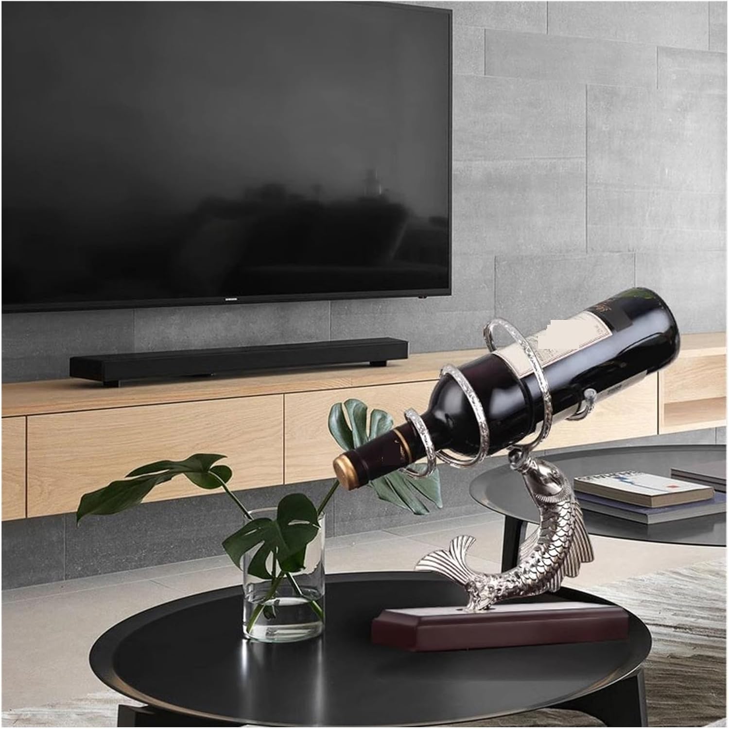 Wine Rack Freestanding Storage Wine Bottle Storage Rack Creative Cabinet Wine Rack Display Rack Bar Creative Wine Rack Home Creative Decoration Stackable Wine Rack Wine Storage Shelf ,A-One Size