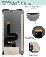 Vista 6 de Para Oukitel WP8 Pro Reemplazo de pantalla para Oukitel WP8 Pro 6.49 "Pantalla LCD táctil Asamblea Kits de reparación para Oukitel WP8 Pro