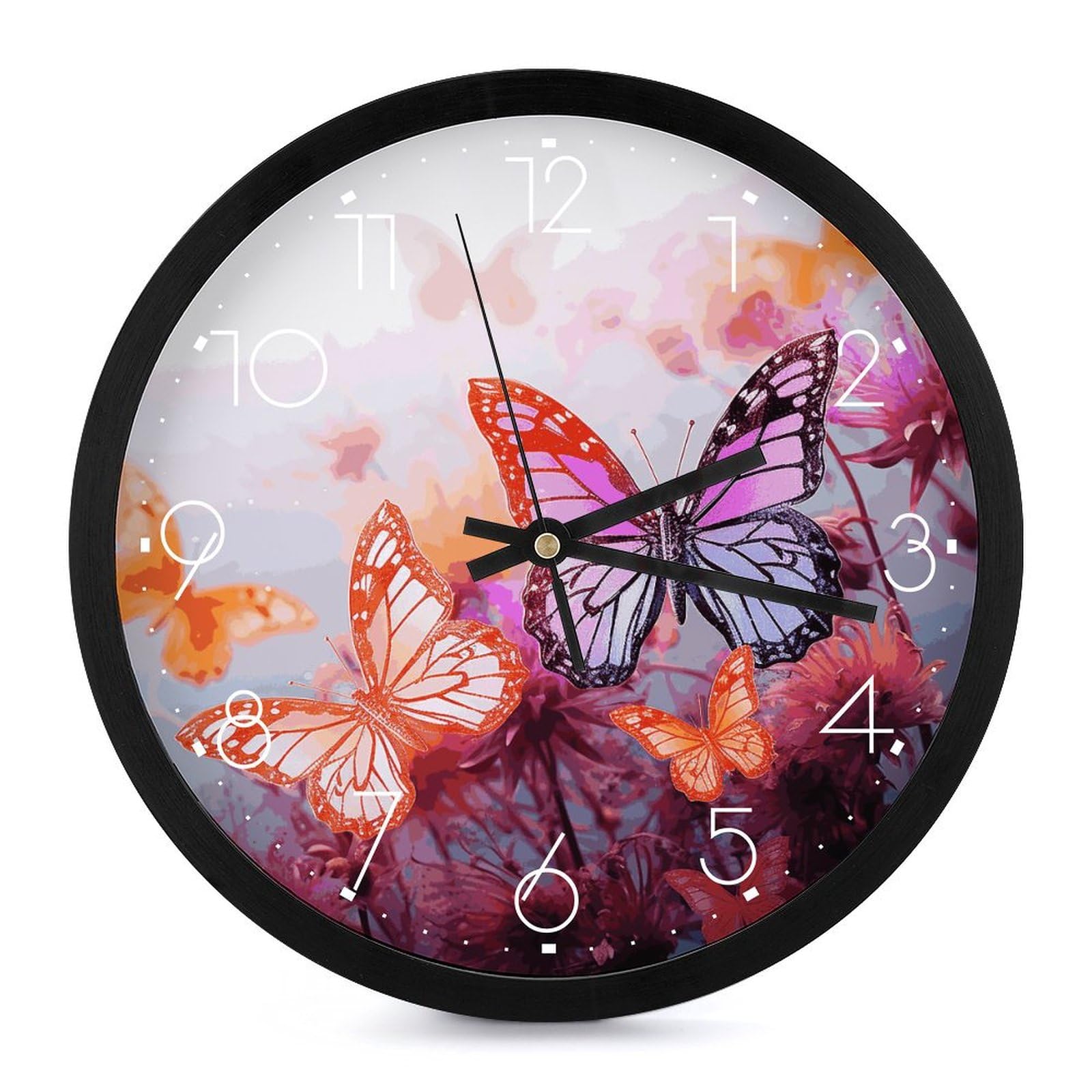 Horloge murale numérique à piles idée cadeau décoration maison et séjour