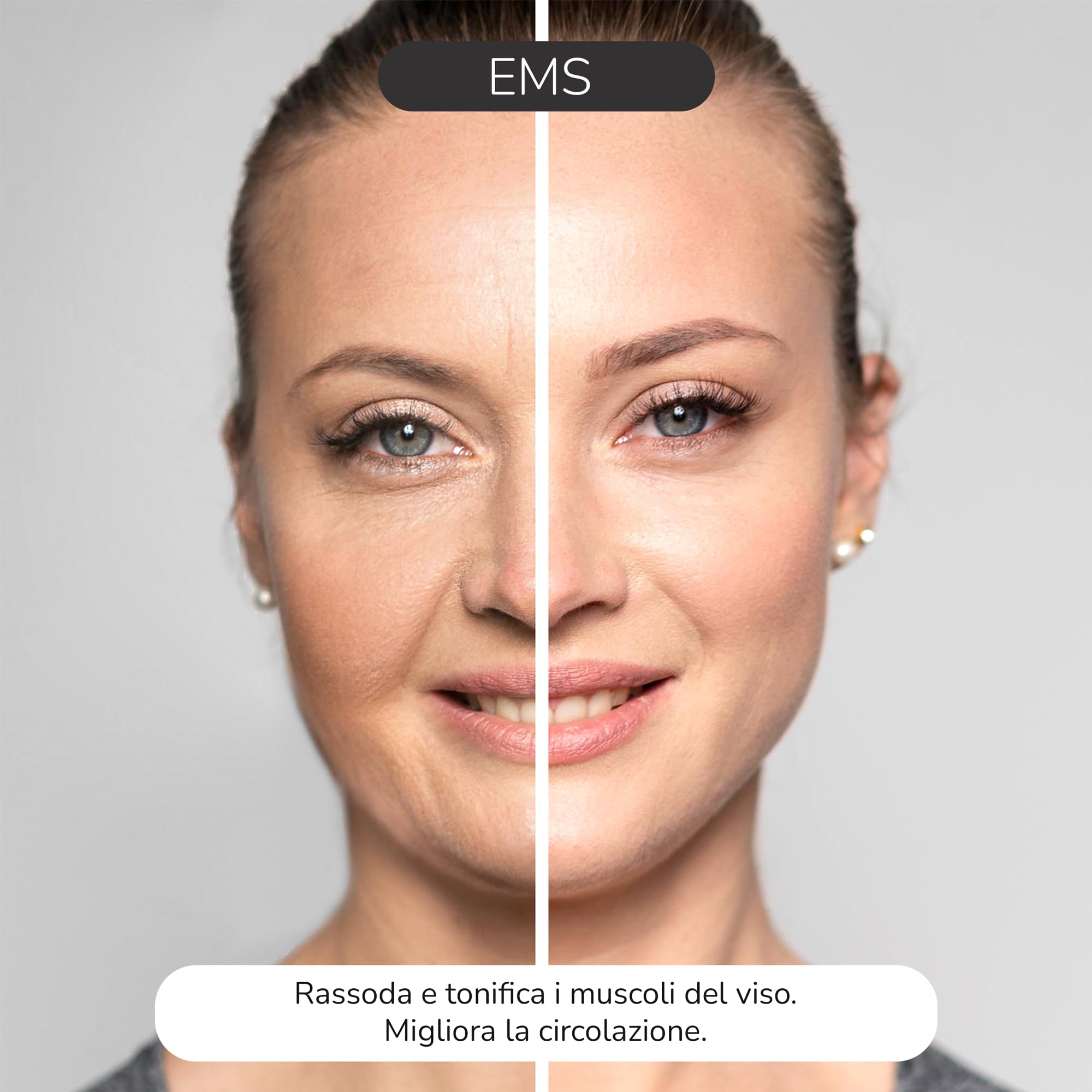 Illume 2nd Gen Radiofrequenza viso et Massaggiatore Viso, Dispositivo antirughe con radiofrequenza viso professionale per Lifting Viso e Cura Anti-età