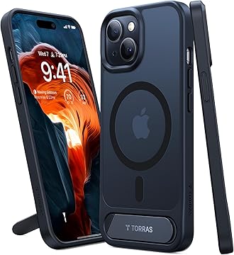 Amazon.co.jp: TORRAS: iPhone 15 Plusスタンドケース