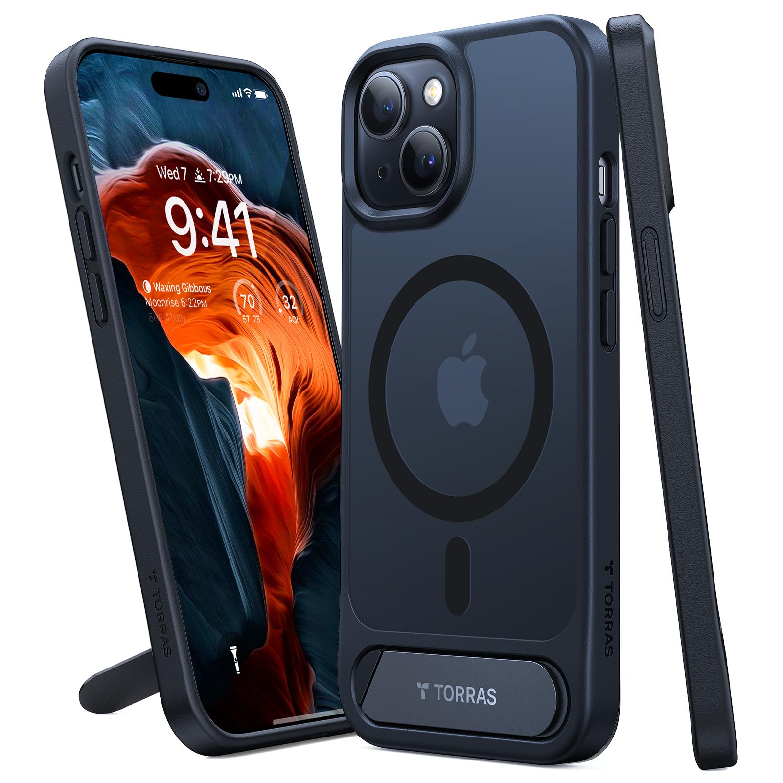 Amazon.co.jp: TORRAS iPhone 15 用 ケース 【Magsafeしても