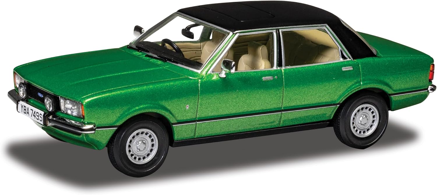 Corgi VA11918 Ford Cortina Mk4 2.3 GHIA - Regency Green Die-cast Model for Adults, 14+ Years, Collectors