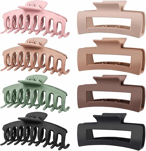 TOCESS large claw clips, 8 pack