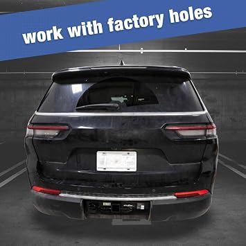 HEKA Class III Trailer Hitch 2-Inch Receiver Fit for 2021-2026 Jeep Grand Cherokee L 3-Row Tow RVing Motor Bike Boat Cargo