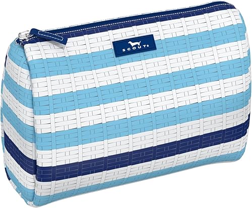Miniatura 5 de SCOUT Packin' Bolsa de maquillaje térmica, gran bolsa de aseo y maquillaje resistente al agua para mujeres, con cierre de cremallera (varios