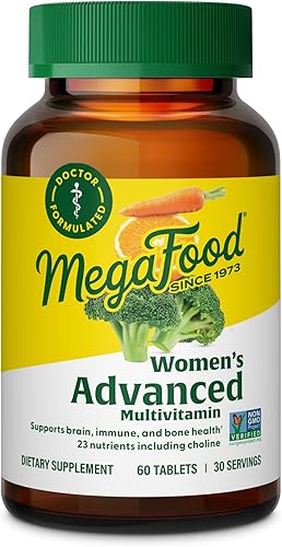 Miniatura 8 de MegaFood Multivitamínico para mujer suplemento multivitamínico con hierro biotina zinc y vitaminas C D3 B12 E y más sin gluten vegetariano y hecho