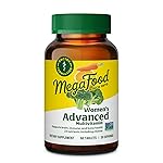 MegaFood Women\'s Advanced Multivitamin for Women - Doctor-Formulated With Iron, Choline, Vitamin D, Vitamin C & Zinc - Brain Health - Immune Support - Non-GMO - Vegetarian - 60 Tabs (30 Servings)