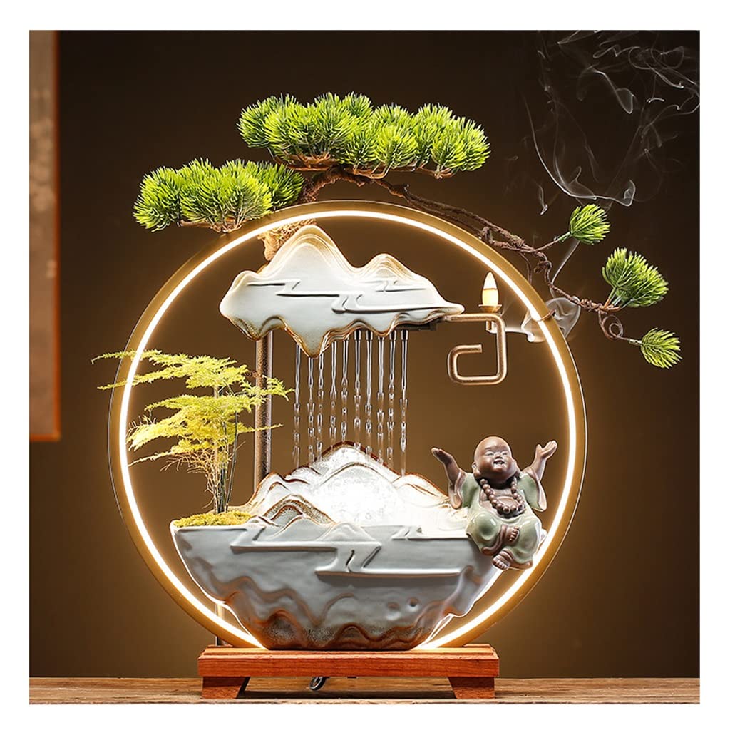 Fontaine de table de salon TUSUOD, créez une ambiance relaxante et zen pour votre coin lecture