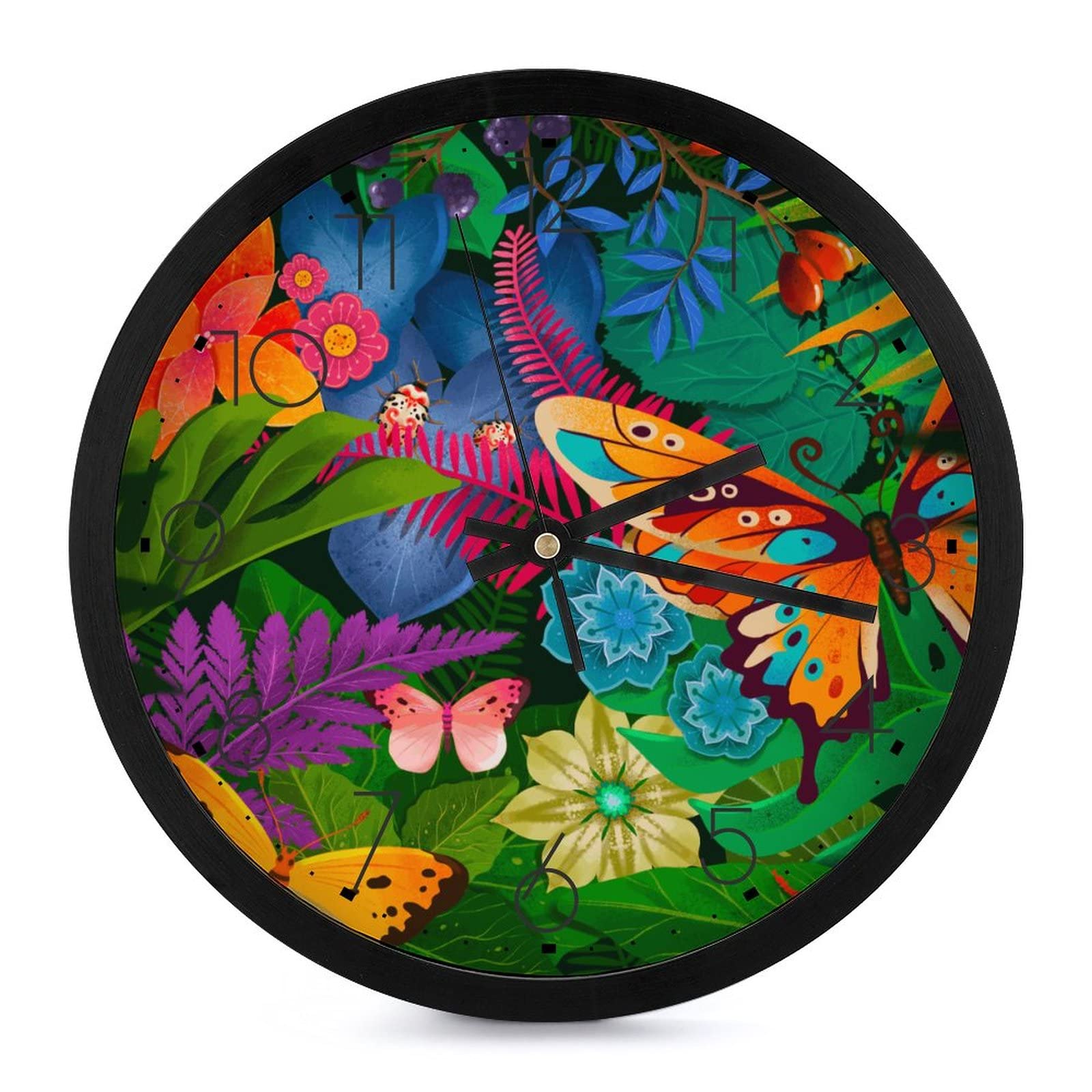 Horloge murale ronde nature pour sublimer votre salon ou cuisine