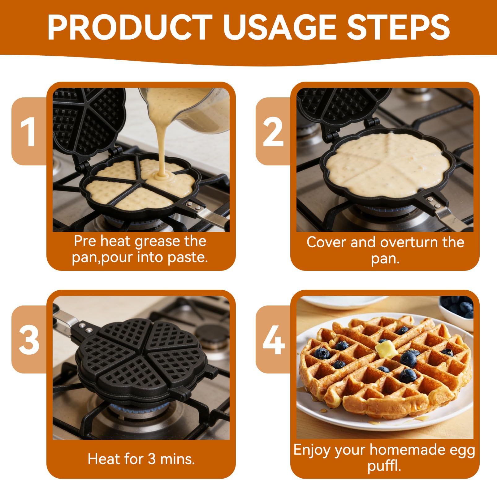 Waffeleisen Pfanne, 5,9 Zoll Antihaft Waffeleisen Für Den Herd, Camping Waffeleisen Pfanne, Mini Waffeleisen, Tragbare Aluminium Waffeleisen Pfanne Waffeleisen Pfanne, 5,9 Zoll Antihaft Waffeleisen Für Den Herd, Camping Waffeleisen Pfanne, Mini Waffeleisen, Tragbare Aluminium Waffeleisen Pfanne