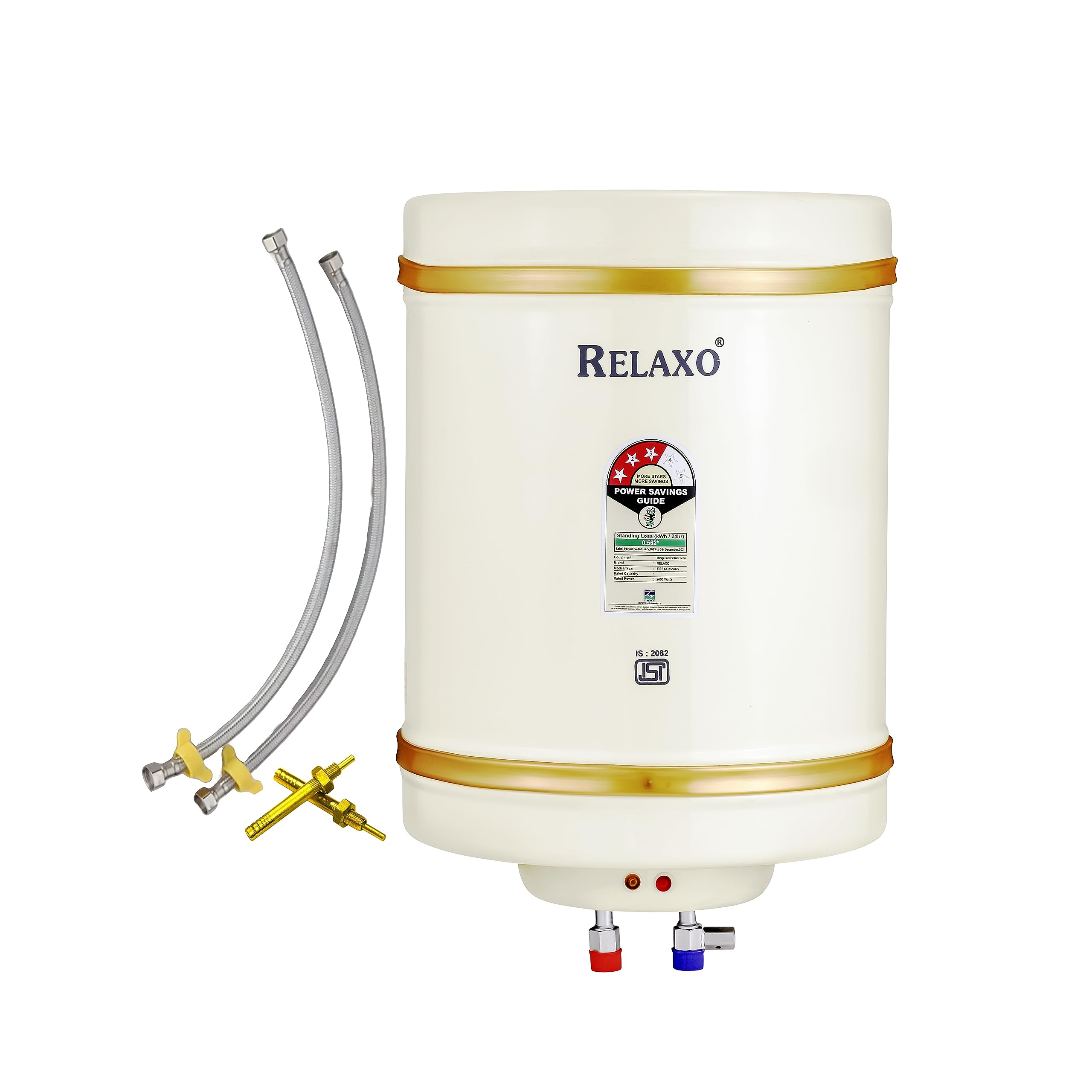 Buy Relaxo Geyser 10 Litre | 2 Yeas Warranty | Water Heater for Home, Water  Geyser, Water Heater, Electric Geyser, Automatic Instant Storage Water  Heater, 2KW - Fiesta (Ivory) (10L Fiesta) Online