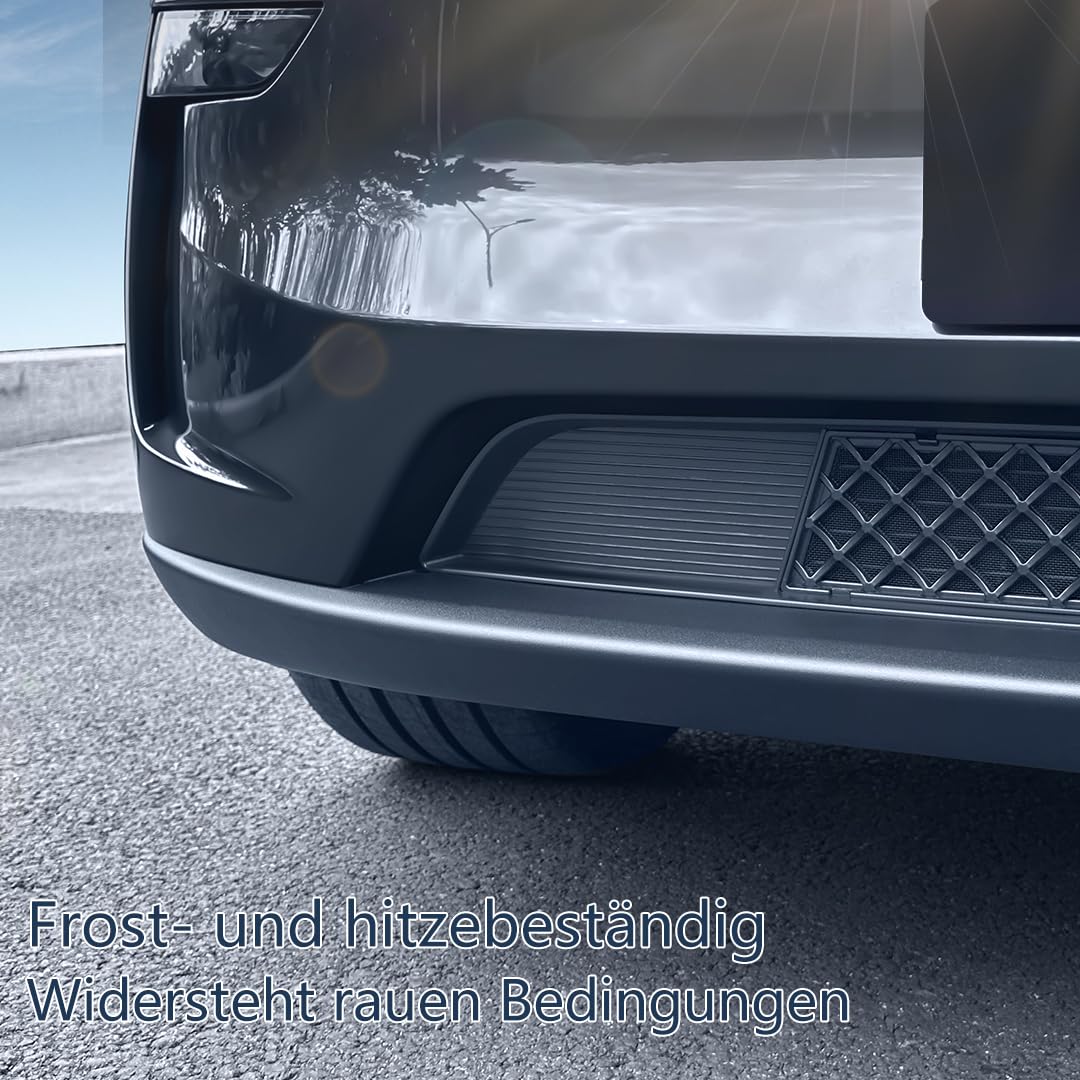 Arcoche Model Y 2025 2026 Juniper Frontgrill-Mesh, Grillgittereinsätze, Lufteinlassgrillabdeckung als Ersatzteil mit Insektschutz-Zubehör für Tesla Model Y 2025 2026 Juniper, Not for Model Y Standard