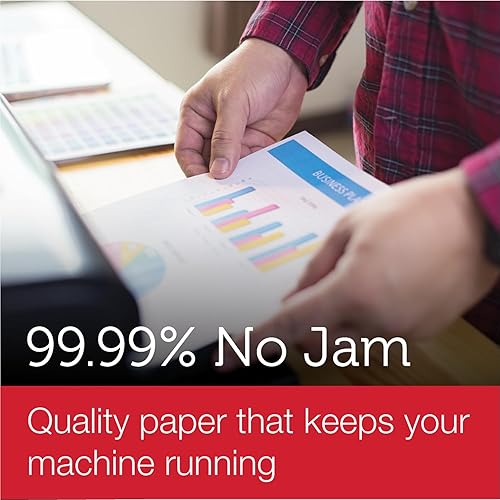 Miniatura 3 de Office Depot (R) Papel multiuso de marca, papel tamaño carta, brillo 94 (EE. UU.), 20 libras, blanco, 500 hojas por resma, caja de 8 resmas