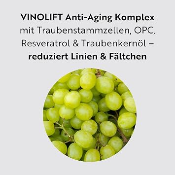 M. Asam Vinolift Firming Cream (100 ml) Firming cream for dry skin with grape stem cells encapsulated OPC resveratrol & vitamin E