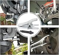 Vista 7 de BELOMI Separador Universal de Rótula, Extractor de Rótula Ajustable, Herramienta de Extracción Resistente para Separar Brazos, Barras de Dirección