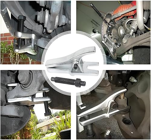 Miniatura 7 de BELOMI Separador Universal de Rótula, Extractor de Rótula Ajustable, Herramienta de Extracción Resistente para Separar Brazos, Barras de Dirección y