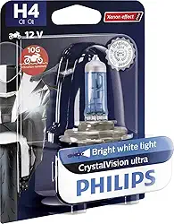 Lampada Farol Philips H4 60/55W Cristalvision Ultra