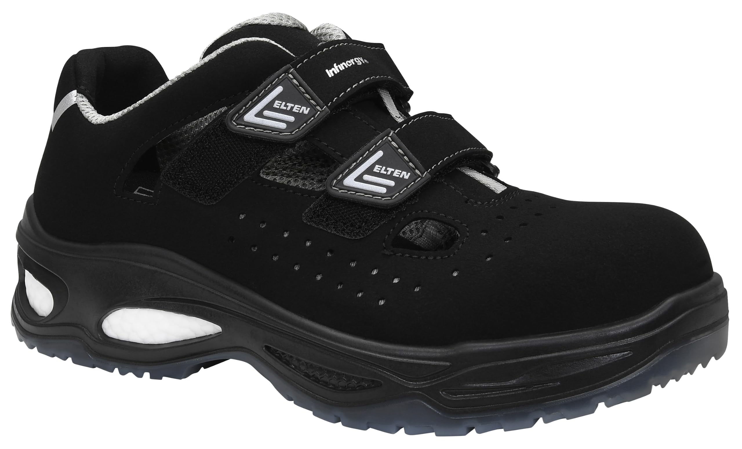 ELTEN Ethan Easy ESD S1 | Sicherheitsschuhe für Damen & Herren, Kunststoffkappe, leicht, atmungsaktiv, Gr. 47
