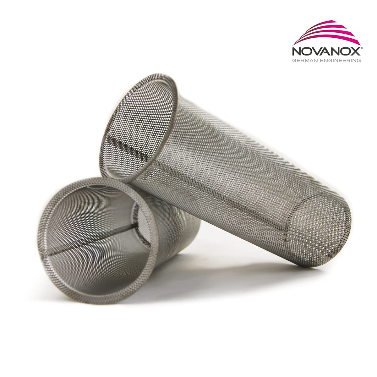 NovaNox German Engineering Edelstahlfilter für Füllrohr Schweißen Rohrfilter Diesel Tankfilter Tankbefestigungsfilter Tankazubehör LKW Ersatzteil ID 39,4mm AD 47mm
