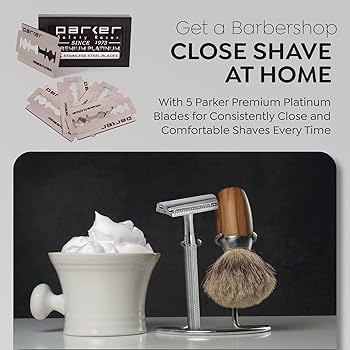 RAZOR パーカー Amazon.com: Parker 78R Double Edge Safety Razor with 5