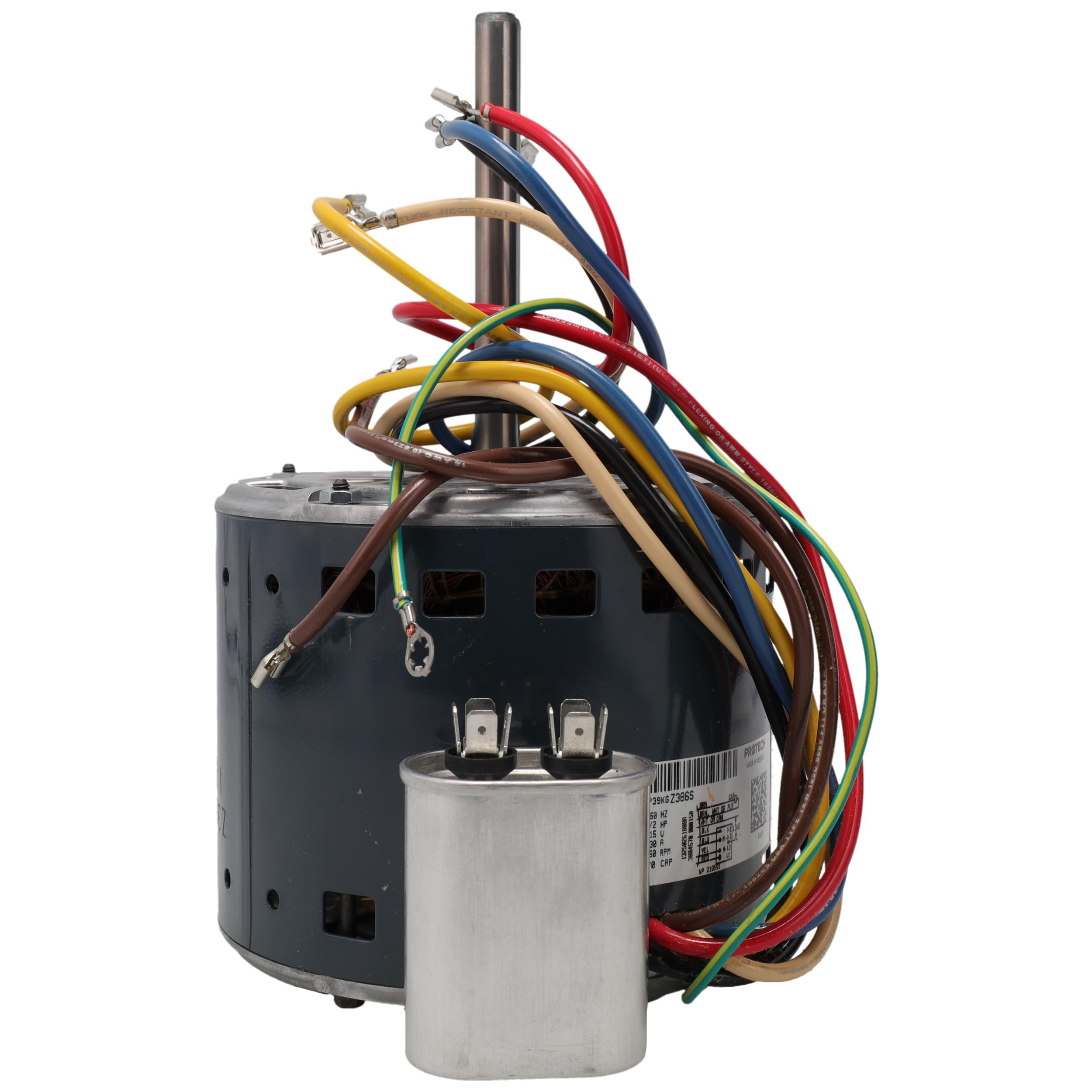 Supplying Demand 51-104671-01 HVAC Blower Motor 1/2 HP 1 Phase 4 Speed 120V 1075 RPM