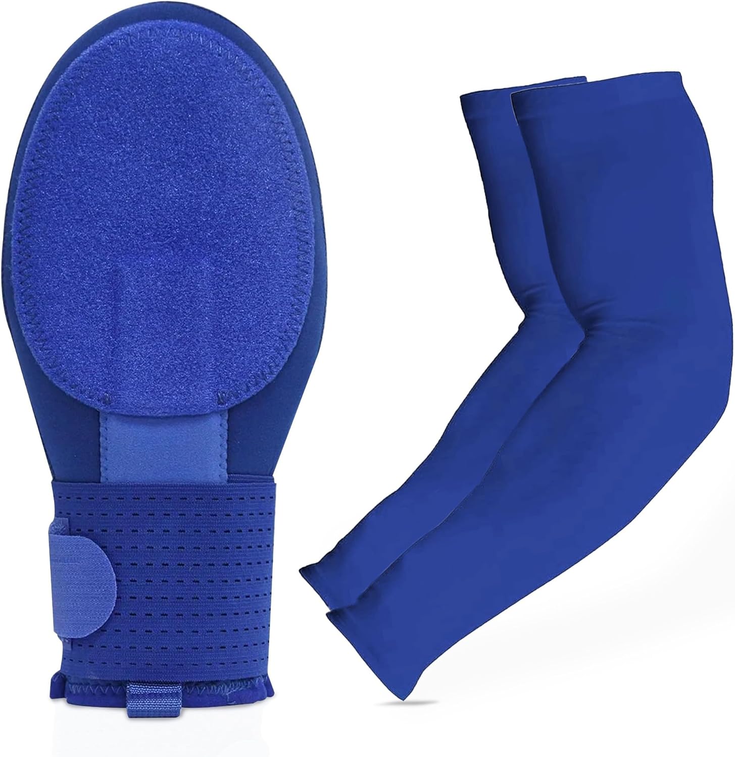 Baseball Sliding Mitt Adult Guard with Arm - Sliding Gloves Arm Sleeve Set - Protective Softball Helps You Avoid Injuries. Designed to Absorb Impact - Provides Comfort to the Player