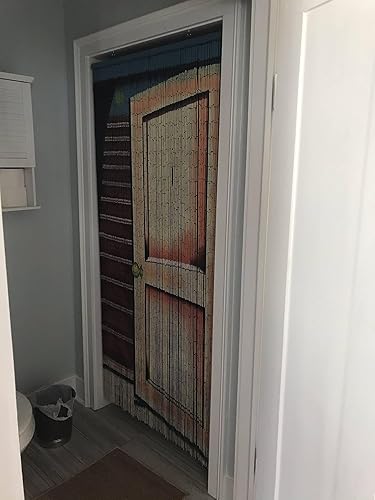 Miniatura 3 de Cortina con cuentas de escalera, de 125 tiras colgantes (+ equipamiento para colgar)