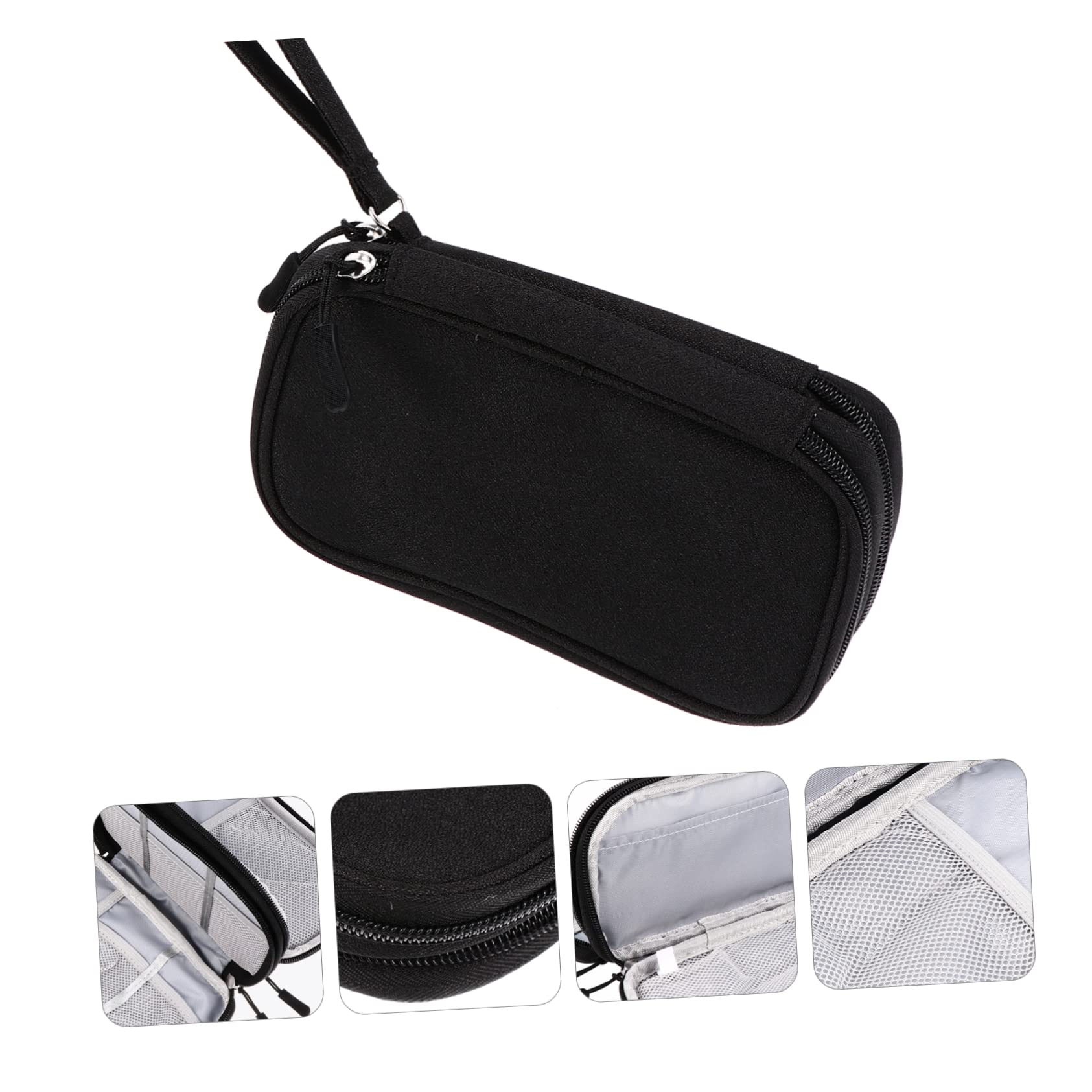 Uonlytech 3pezzi Borsa Porta Cavi Dati Organizer Multiuso Per Accessori Elettronici Custodia Portatile Per u Disk e Auricolari Perfetta Per Viaggi e Uso Quotidiano