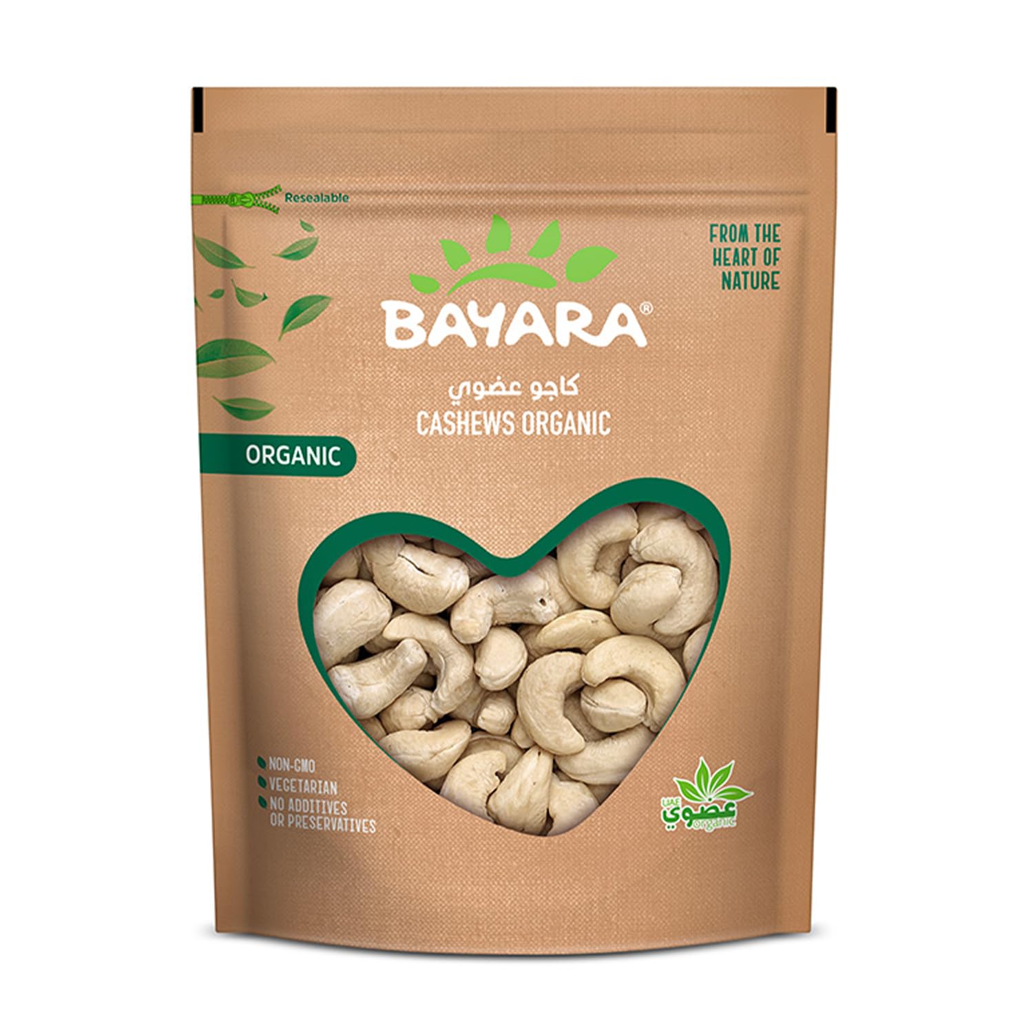 Bayara Cashews Organic 200g