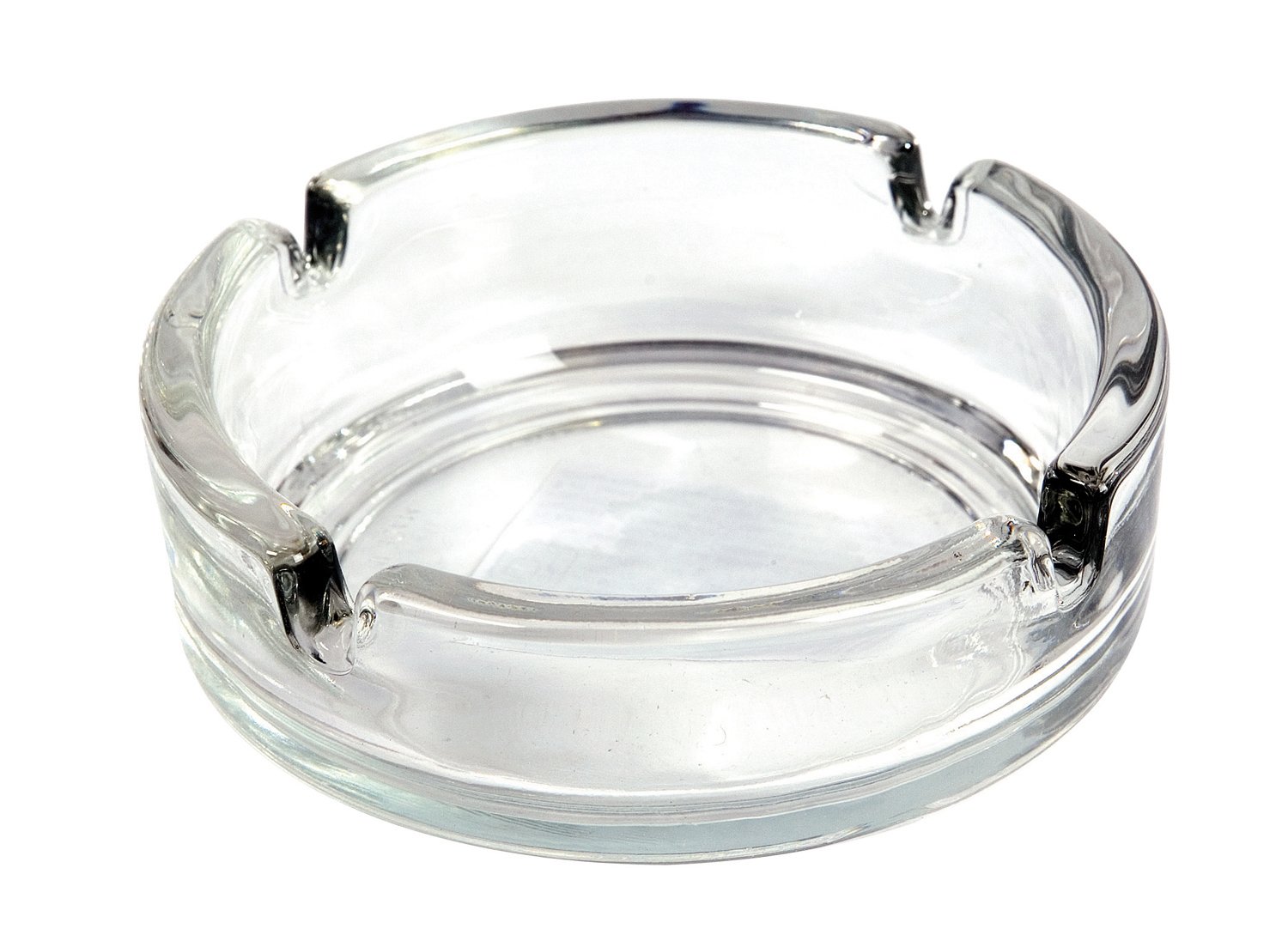 Aschenbecher Glas Ø 10,6 cm Küche, Haushalt & Wohnen