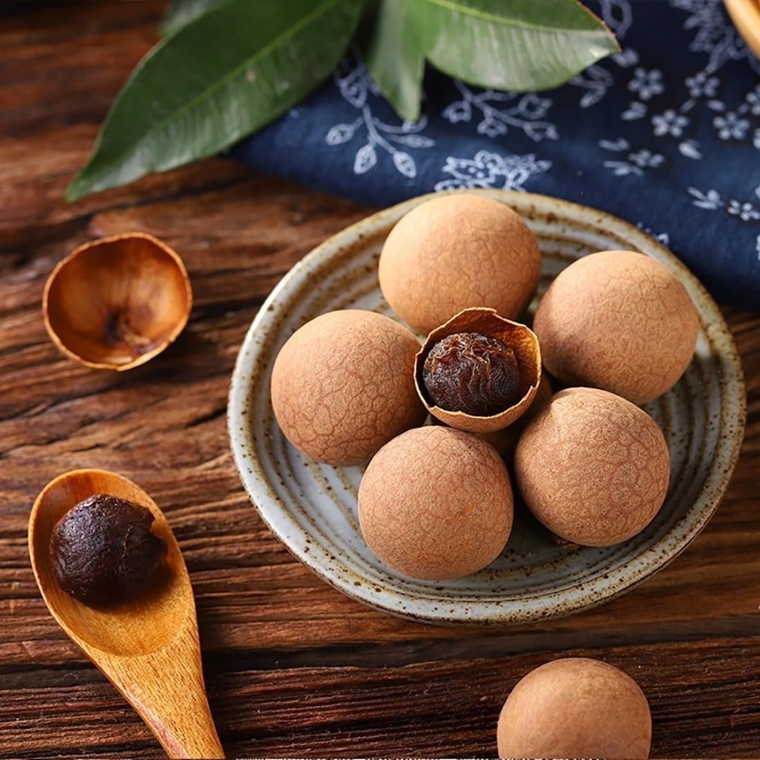 Longan seco premium, semilla pequeña y pulpa gruesa, 500g de longan seco natural sin azúcar, bolsa reutilizable para té, postres y snacks diarios, perfecto para meriendas y cocina
