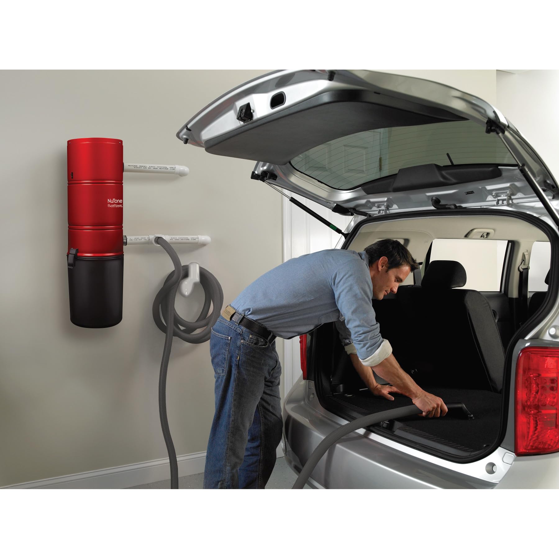 Broan-NuTone Residential Central Vacuum System Power Unit, 650 Air Watts