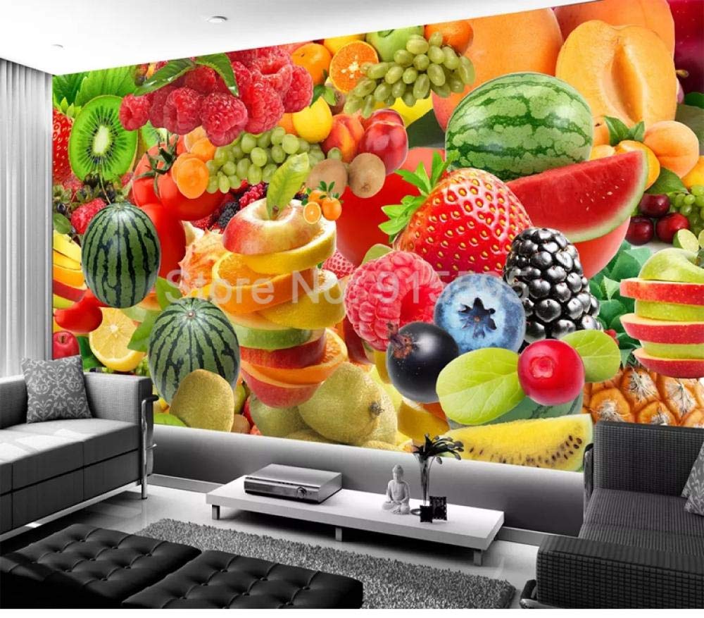 Papier peint mural personnalisé 3D pour masquer mur cuisine