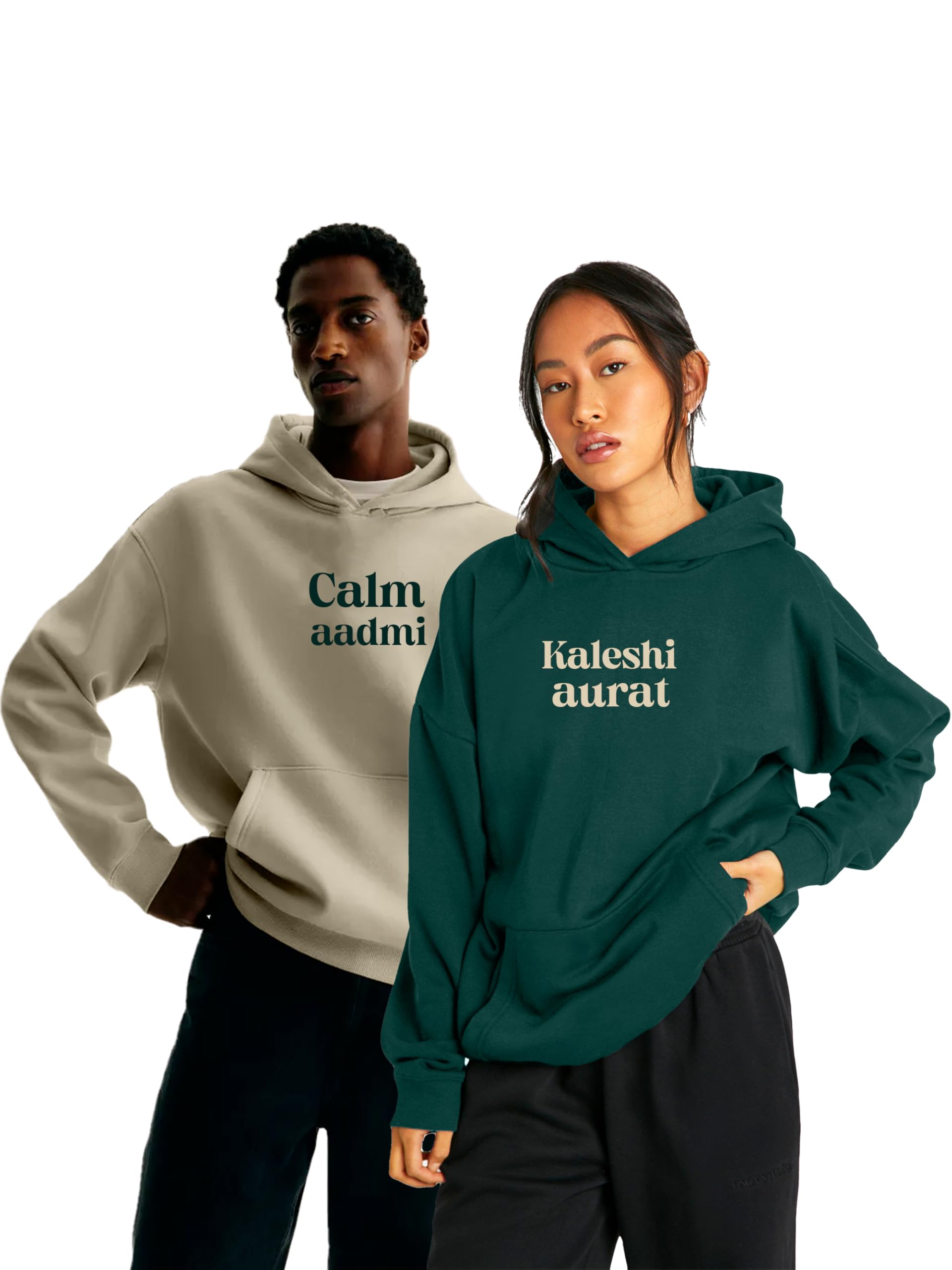 Buy Besick Cotton Warm Hooded Neck Pullover Calm Aadmi Kaleshi