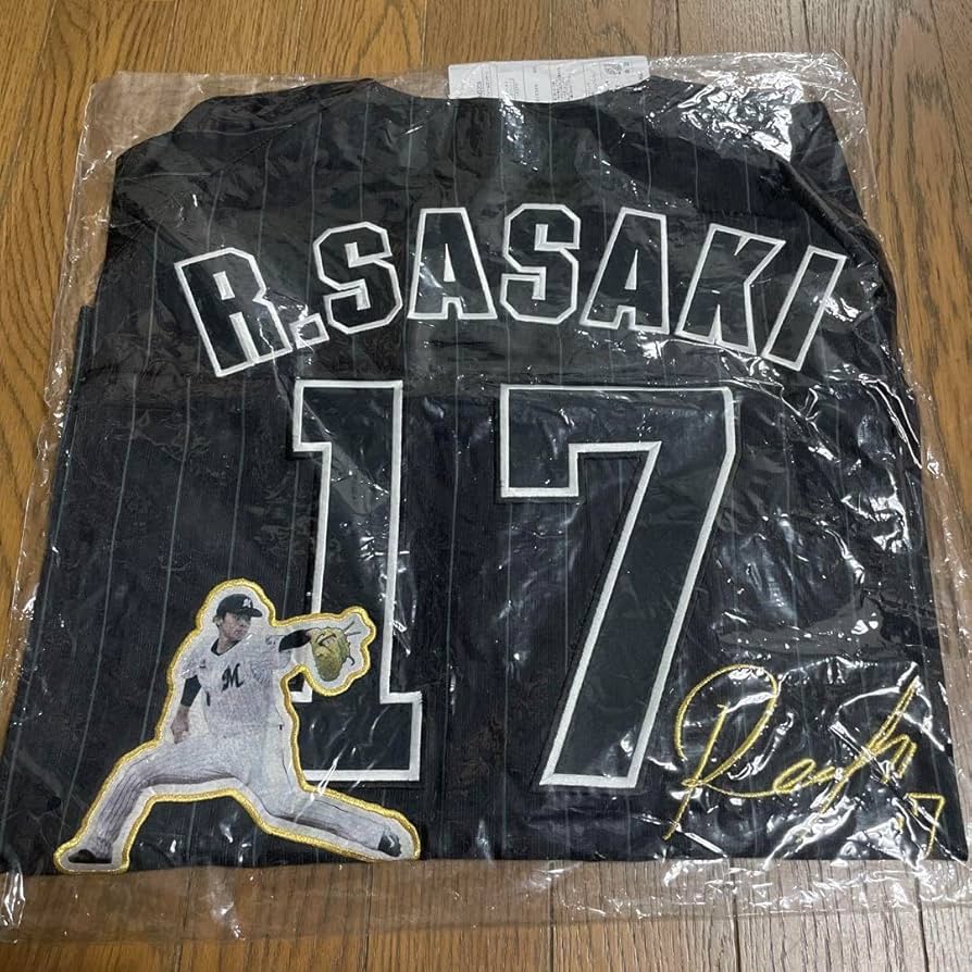 佐々木朗希　ホーム初勝利記念刺繍加工ユニホーム 佐々木朗希ホーム初勝利記念刺繍加工ユニホーム
